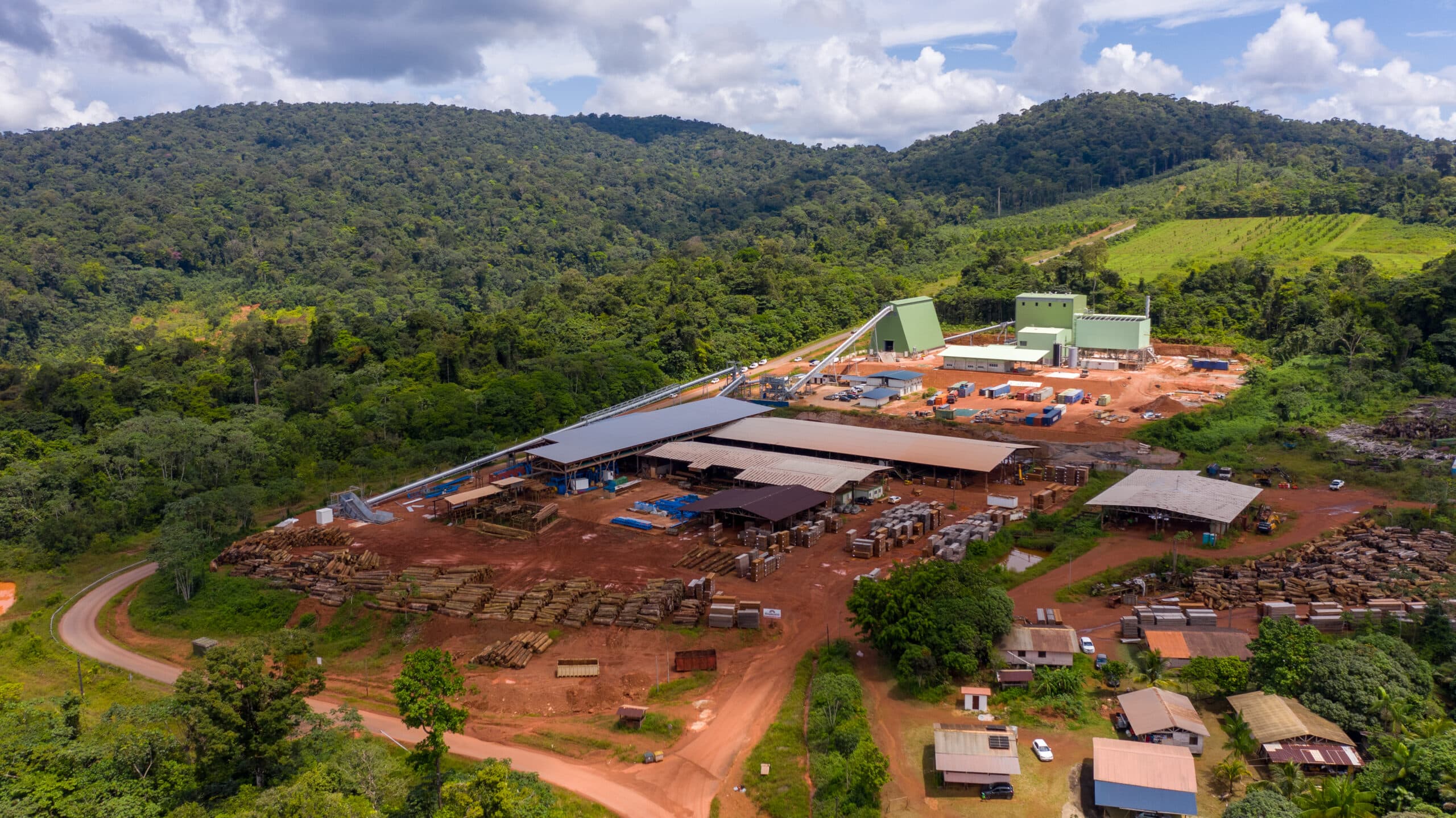 Cacao power plant in Guyana
